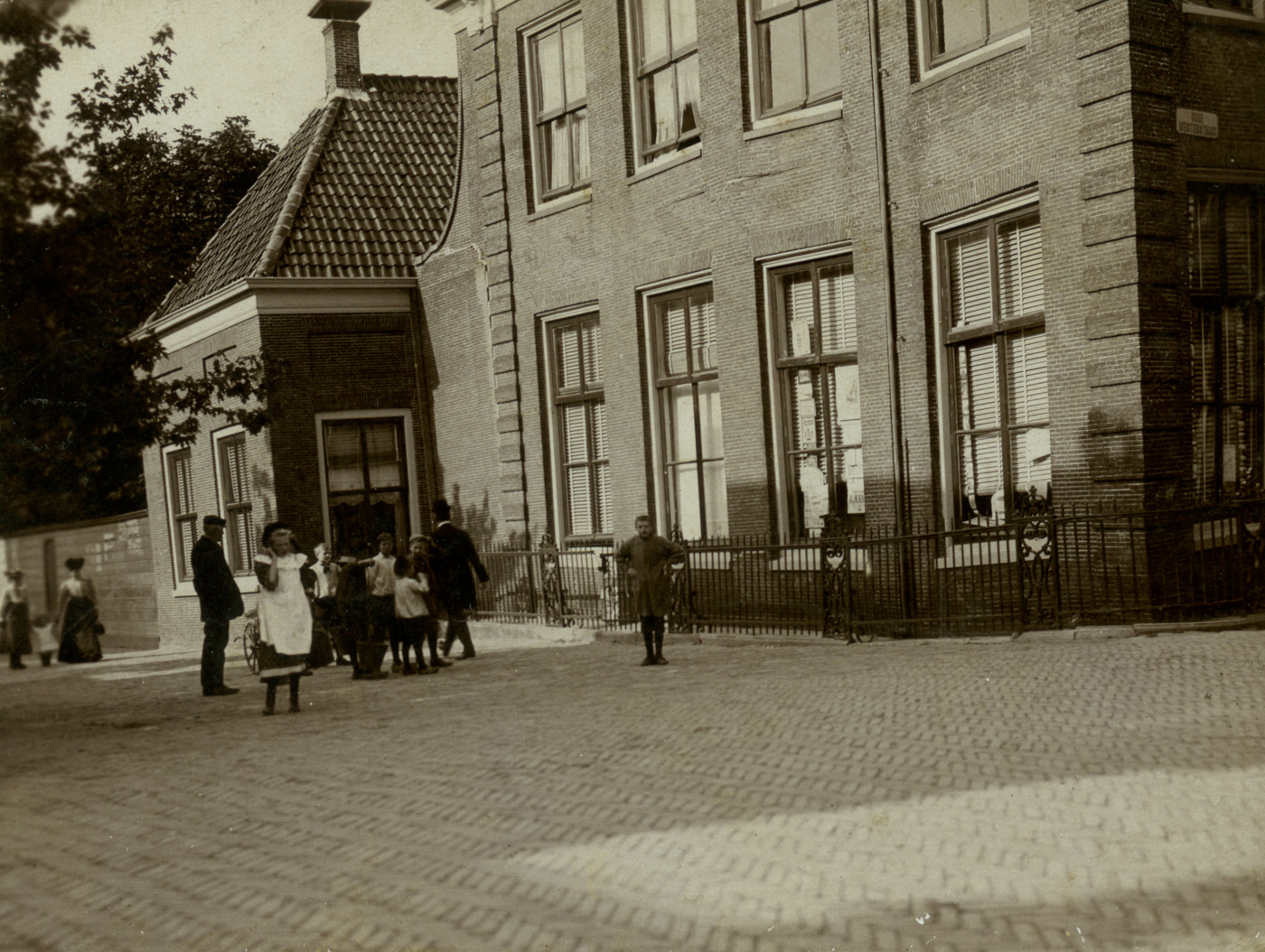 Voorgevel van De Eendracht Enkhuizen